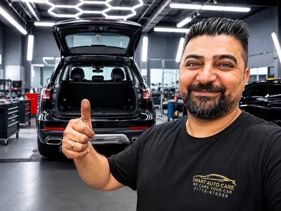 Inan Alagöz in der AMK-Werkstatt Inan Alagöz in der AMK-Werkstatt